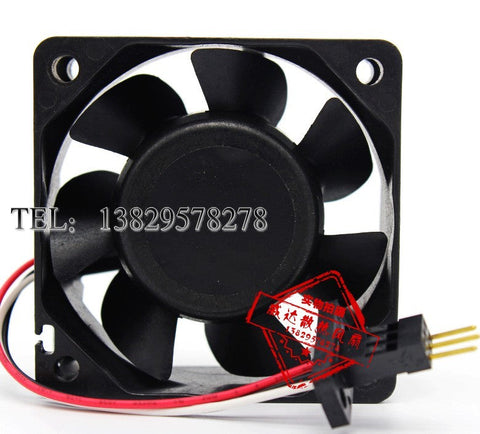 Sanyo Fanuc Fan 9WF0624H4D03 030619P 3 Pin Connector 60*60*25mm Cooling Fan