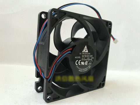 NFB0812H-AR00 DC 12V 0.20A 8025 80x80x25mm 8cm 3 PIN Cooling Fan
