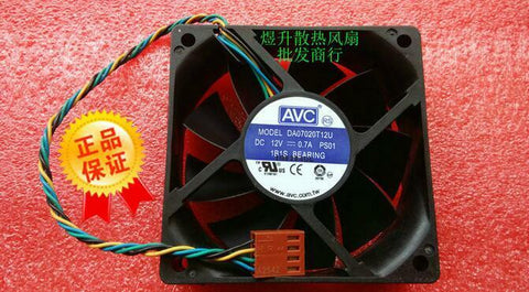 Original AVC 12V 0.7A 70*70*20MM 7cm DA07020T12U 4pin PWM