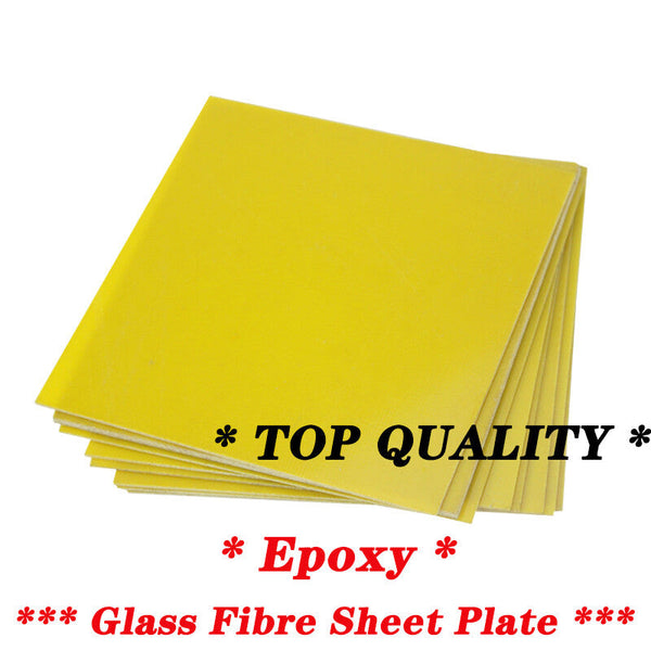 Glass Fibre Sheet Plate 3240 Epoxy - Cut to Size l 100x100mm 150x200mm 300x300mm