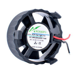 ACP-Car light fan 9-12V Dia 32mm round small light cooling fan