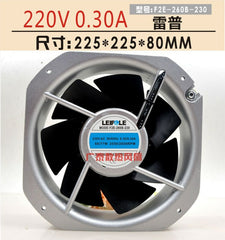 F2E-260B-230 AC 230V 0.34A 225x225x80mm Server Cooling Fan
