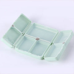 Foldable 7 Days Pill Case A Week Pill Box Tablet Storage Case Container