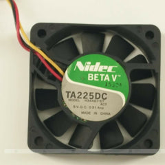 Nidec 60*60*15 TA225DC R34487-57 DC5V 0.31A 3 wire cooling fan