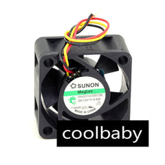 2pcs Sunon Maglev HA40201V4-0000-C99 4CM 40*40*20MM DC12V 0.6W Super Silence Fan