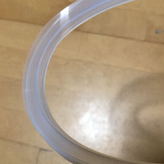 U bath shower door silicone rubber glass seal strip wipe sweep for 10mm glass