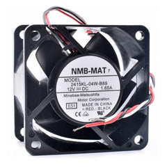 NMB 2415KL-04W-B89 6cm 6038 60x60x38mm 12V 1.65A 3 pin cooling fan