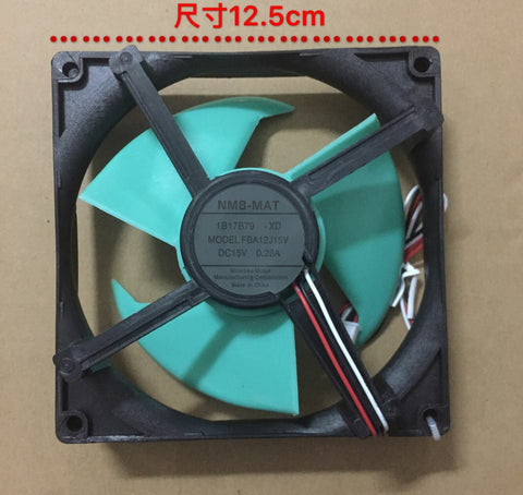 NMB-MAT DC15V refrigerator fan refrigerated fan fan 0D01B79 -XC MODEL FBA12J15V
