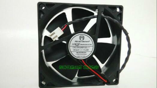 PELKO MOTORS C9225X24BPLB1-7 DC24V 0.22A 9CM 90*90*25MM 2 wire inverter fan