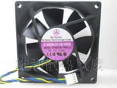 BI-SONIC SP922512H 12V 0.32A 92x92x25mm 4pin PWM Cooling Fan