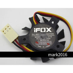 iFOX RAD4010C1M 12V soft routing industrial computer fan diameter 3.5cm 3 wires