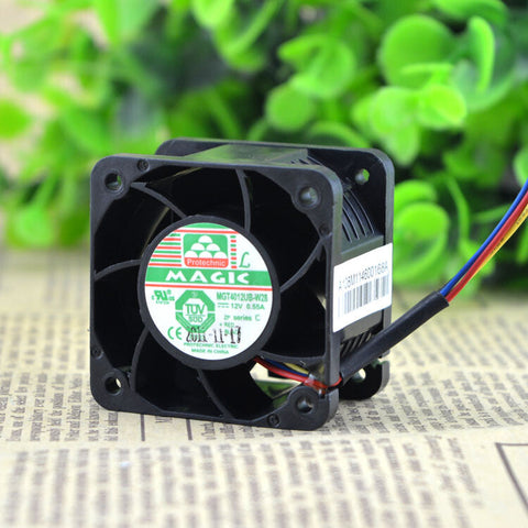 MAGIC MGT4012UB-W28 DC12V 0.55A 4028 4Pin Cooling Fan