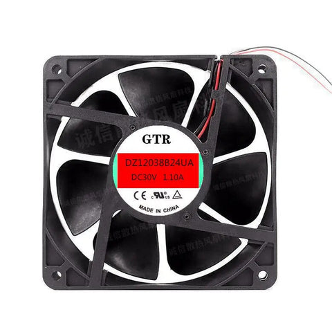 For GTR DZ12038B24UA DC30V 1.10A 12CM Inverter/Induction Cooker Cooling Fan