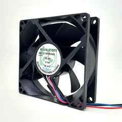 RDH8025B2 80mm 8025 24V printer fan 8cm double ball PWM temperature control fan