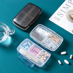 large pill box Weekly sealed organizer Waterproof pill organizer box pill case
