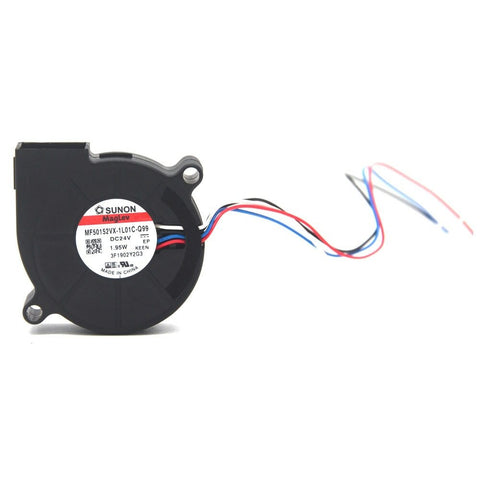 Sunon MF50152VX-1L01C-Q99 5015 DC 24v 1.95W PWM blower 4wire lead Cooling fan