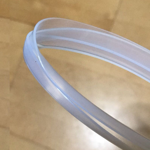 U bath shower silicone rubber glass door seal strip weather strip for 6mm glass