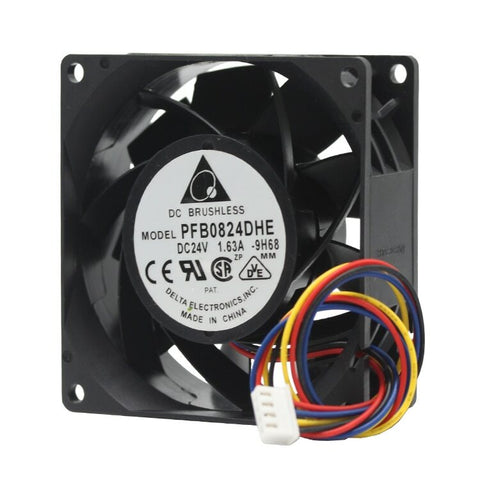 Delta PFB0824DHE DC 24V 1.63A 8cm 8038 80x80x38mm 4-pin PWM Cooling Fan