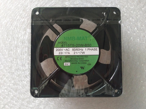 NMB-MAT 4715TS-20W-B50 200VAC 21/17W aluminum frame cooling fan Good quality