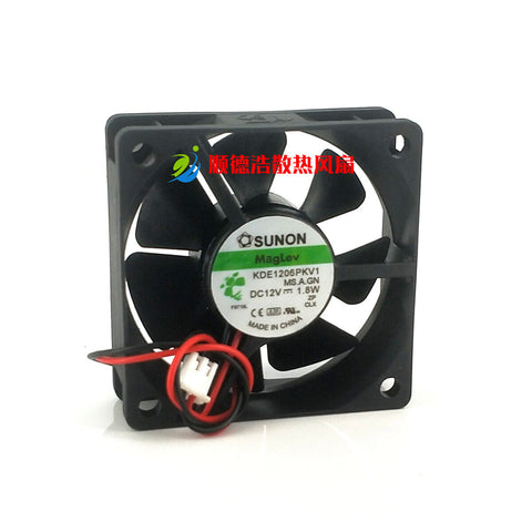 SUNON KDE1206PKV1 6020 12V 1.8W 6cm magnetic levitation projector silent fan