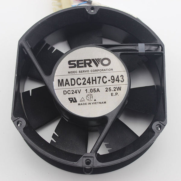 SERVO MADC24H7C-943 24V 1.05A 25.2W 15×17cm inverter fan