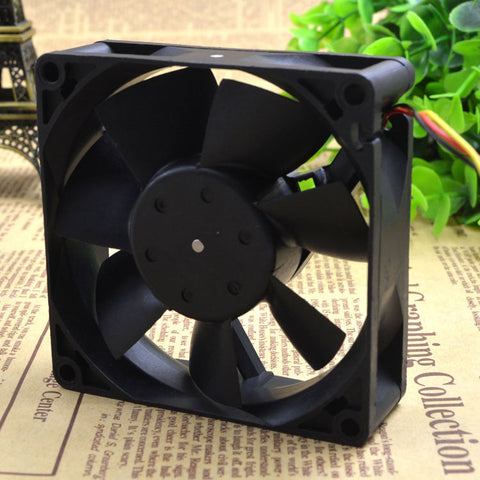 Nidec D08T-24TG 04B DC 24V 0.09A 3-wire 80mm 80x80x25mm Server Square fan