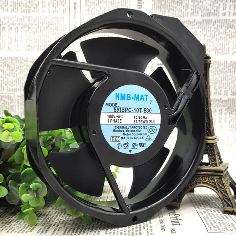 NMB-MAT 5915PC-10T-B30 100VAC Cooling Fan w/ Tracking Number 172*150*38MM