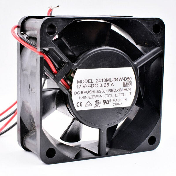 for NMB 2410ML-04W-B50 6cm 6025 60x60x25mm DC12V 0.26A CPU power cooling fan