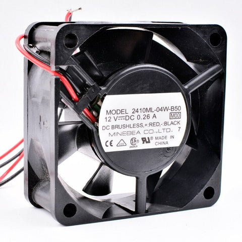 for NMB 2410ML-04W-B50 6cm 6025 60x60x25mm DC12V 0.26A CPU power cooling fan