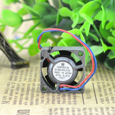 Toshiba 2.5CM Notebook Fan 2510 5V 0.07A UDQFB2E36 Double Ball 2pin