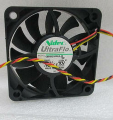 NIDEC U60R12MMAB-53 T32 12V 0.09A 6CM 6015 3 line fan