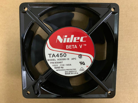 Nidec TA450S A30390-10 double ball bearing fan 12038 115V