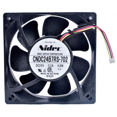 CNDC24B7RS-702 120mm 120x120x38mm DC24V 0.20A 4.8W Axial flow fan cooling fan