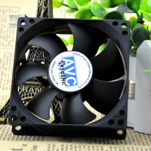 Genuine Original Evercool Jet Cold Efs-08e12h-p2 8025 4-wire Pwm Fan 12v 0.35a