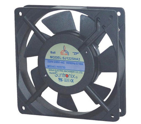 Suntronix SJ1225HA2 12025 AC 220V 240V 0.1A Case server inverter cooling fan
