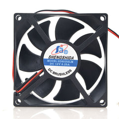 SD8025SLM 8CM 8025 12V 0.25A 2 wires Motor protection cooling FAN