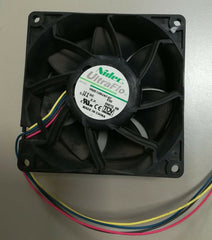 Nidec V92E12BUA7-57 E02 9038 9238 12V 3.24A 4-wire cooling fan