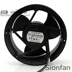 For Delta 17050 17CM 24V 1.7A large air volume inverter fan EFB1724VHG
