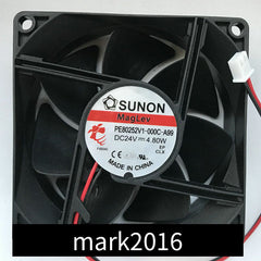 SUNON PE80252V1-000C-A99 24V 4.80W 8025 8CM 2PIN cooling fan