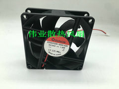 1PCS EE80252B1-0000-A99 fan 80*80*25mm 24V 1.8W 2pin