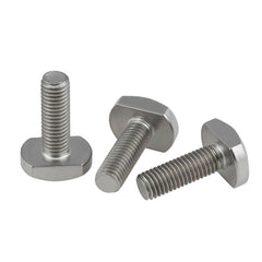 T Bolts M8*70mm Square Head Screws 304 Stanless Steel GB37 Hammer Head Bolts
