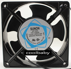 SUNON SP100A P/N 1123HSL fan AC 110V 120*120*38mm