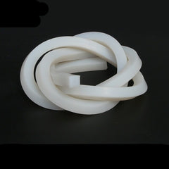 5mm x 5mm/10mm/15mm/20mm/30mm Solid Silicone Rubber Sealing Strip Weatherstrip
