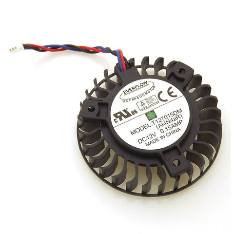 T127015DM 12V 0.15a 3Pin 58mm 39x39x39mm cooling fan of ASUS graphics card