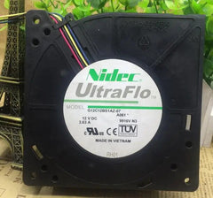 NIDEC G12C12BS1AZ-07 12V 3.63A 12 cm 120*120*32mm 4 wire turbocharging
