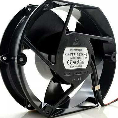 original Delta EFB1512HHG DC12V 172*150*51mm axial fan