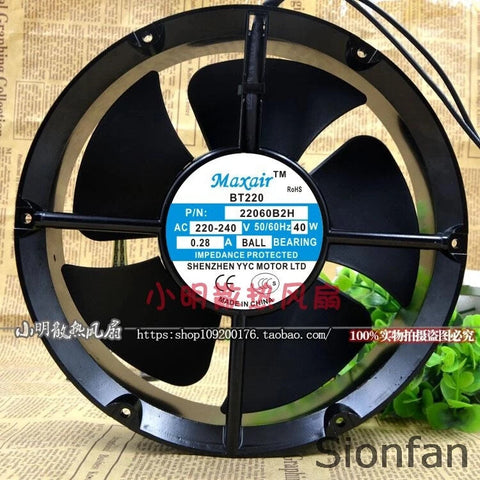 For special offer Maxair/BT22060B2H axial fan AC cooling fan 22060B2H