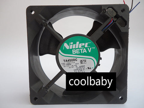 Nidec TA450DC C33211-71A 12038 1238 120*120*38MM 12V 0.49A DC Server Cooling Fan