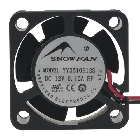 NOWFAN 2.5 cm YY2510H12S 0.1A 12V 2 line micro cooling fan