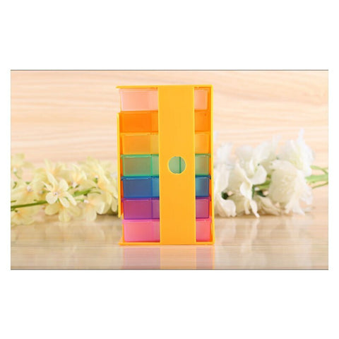 Weekly Medicine Vitamins Pill Cases Splitters 21 Compartments pill organzer